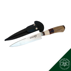 Cuchillo Criollo Artesanal - Cabo de Hueso y Madera
