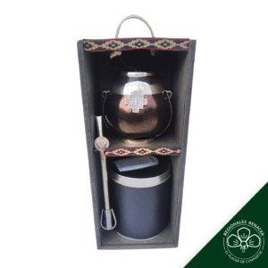 Set mate, bombilla y yerbera