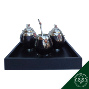 Set de Vianda de Alpaca con Rodocrosita