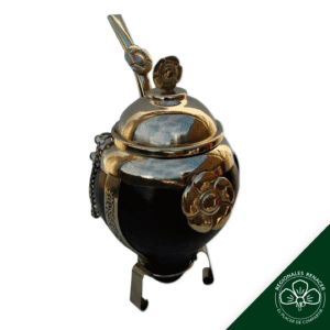Mate con tapa y bombilla (Premium)
