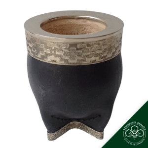 Mate Imperial con virola lisa y base de alpaca