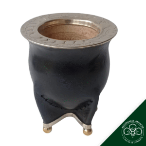 Camionero premium con base y virola de Alpaca cincelada (bolitas de bronce)