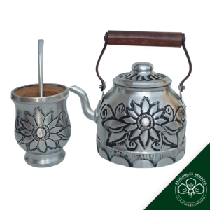 Set mate, bombilla y pava - Girasol