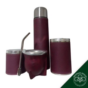 Set de Mate Camionero 5 Piezas - "Bordo"