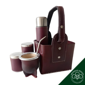 Set de Mate Camionero 6 Piezas - "Bordo"