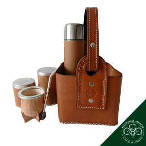 Set de Mate Camionero 6 Piezas - "Marrón"