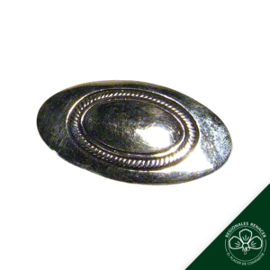 Hebilla Oval de alpaca - Lisa