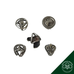 Pasa pañuelo de Alpaca (Chico 20mm / Grande 30mm) - CHICO 20 mm