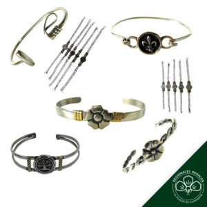 Pulseras — Diseños Variados (Alpaca)