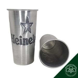 Vaso de Aluminio Cincelado de 1 litro - HEINEKEN