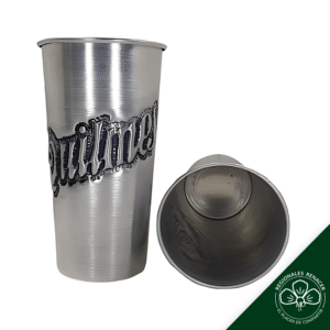 Vaso de Aluminio Cincelado de 1 litro - QUILMES
