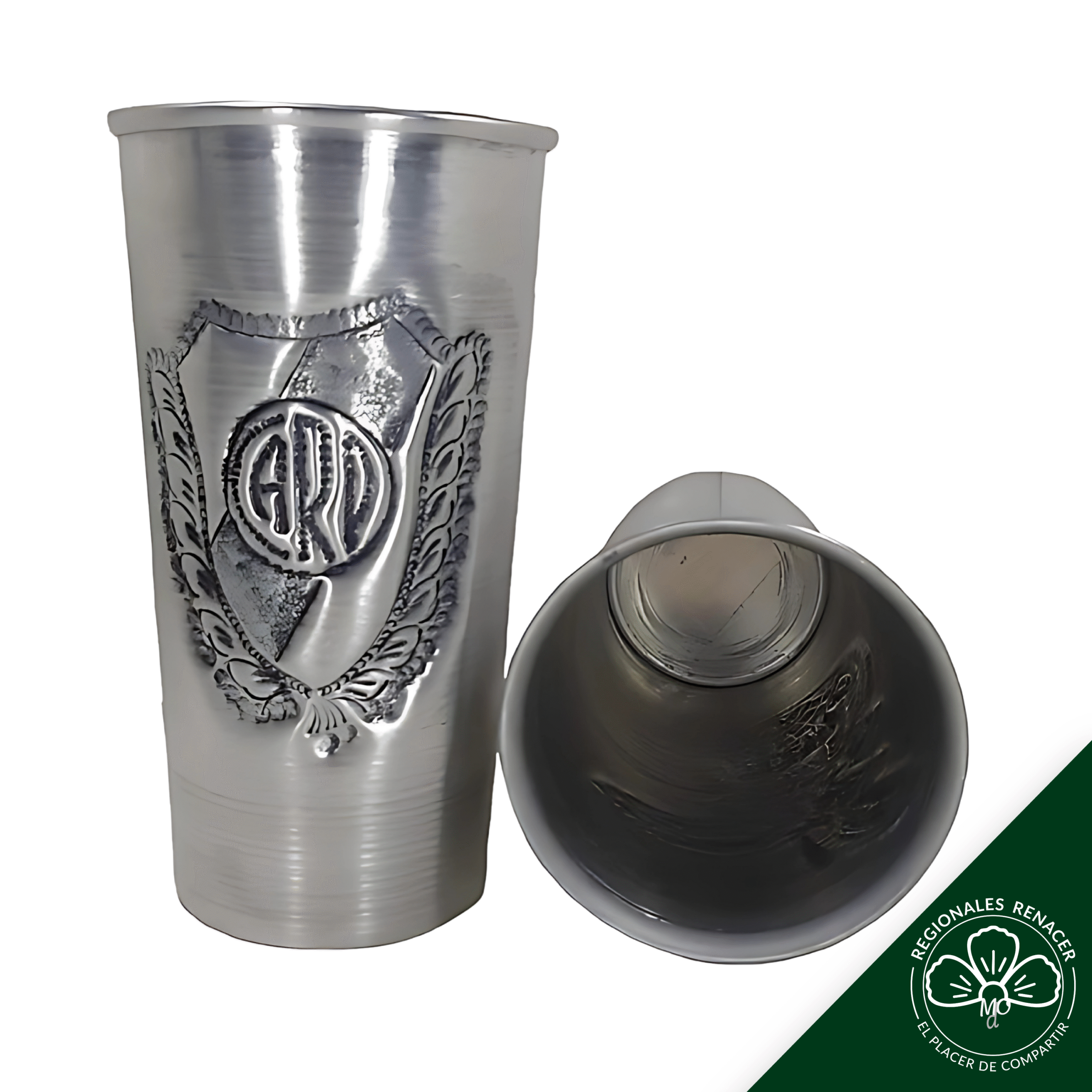 Vaso de Aluminio Cincelado de 1 litro - RIVER